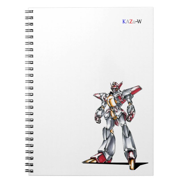 CUADERNO 作品番号00014　「主人公用機体」 (Frente)