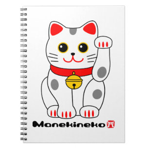 Cuaderno 招 き 猫, Manekineko (gato suertudo, gato beckoning)