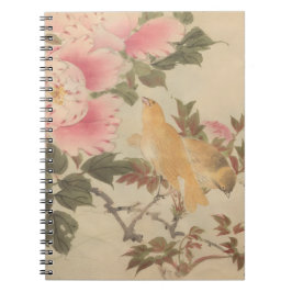 CUADERNO 日本画、美しい花鳥画
