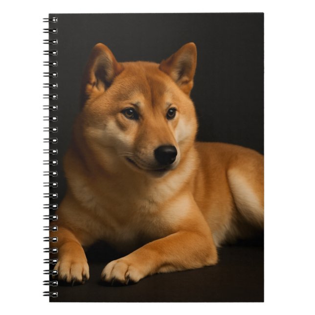 Cuaderno 柴犬ポートレート Shiba Inu Art Spiral Photo (Frente)