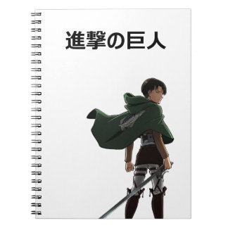 Cuaderno 進 撃 の 巨 人-Shingeki no Kyojin (Levi Ackerman)