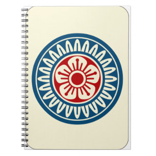 CUADERNO 麻 雀 牌 1筒 / UNO DE LOS CÍRCULOS -MAHJONG TILE-