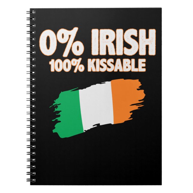 Cuaderno 0% irlandés 100% kissable (Frente)