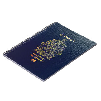 Cuaderno [100] Cobertura de pasaporte canadiense