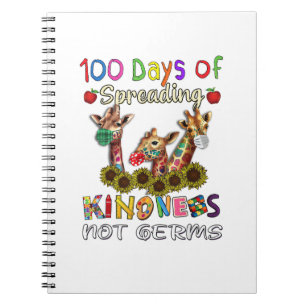 Cuaderno 100° Día de la Escuela 100 días de generosidad