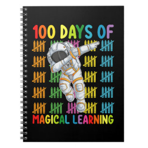 Cuaderno 100 Días De Aprendizaje Mágico Escuela De Astronau