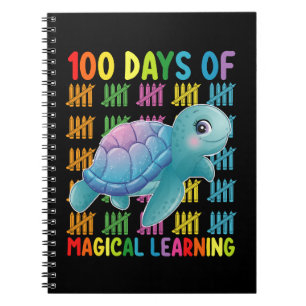 Cuaderno 100 Días De Aprendizaje Mágico Escuela De Tortugas