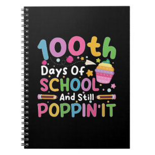 Cuaderno 100 Días De Escuela Y Aún Chica De Poppin