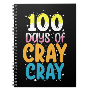 Cuaderno 100 Días De Locos 100th Día de Escuela Maestro