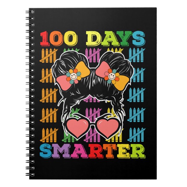 Cuaderno 100 días más inteligente y desordenado bollo 100 d (Frente)