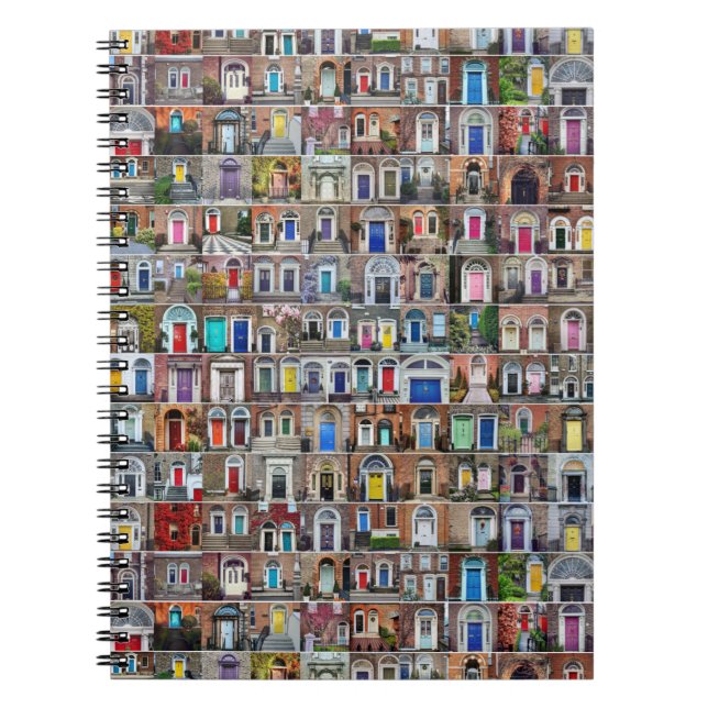 Cuaderno 100 Doors of Dublin Notebook (Frente)