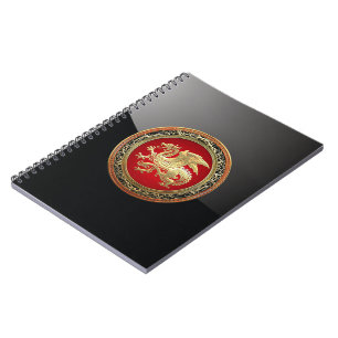 Cuaderno [100] Dragón islandés, Landvttir [Gold]