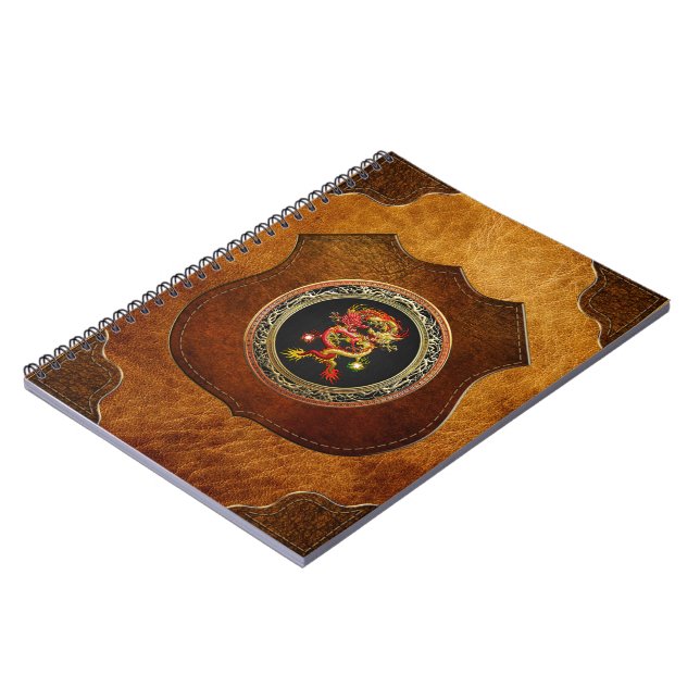 Cuaderno [100] Dragones rojos y amarillos (Lado Izquierdo)