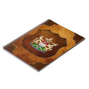 Cuaderno [100] Escudo de armas histórico de Hong Kong 1959-
