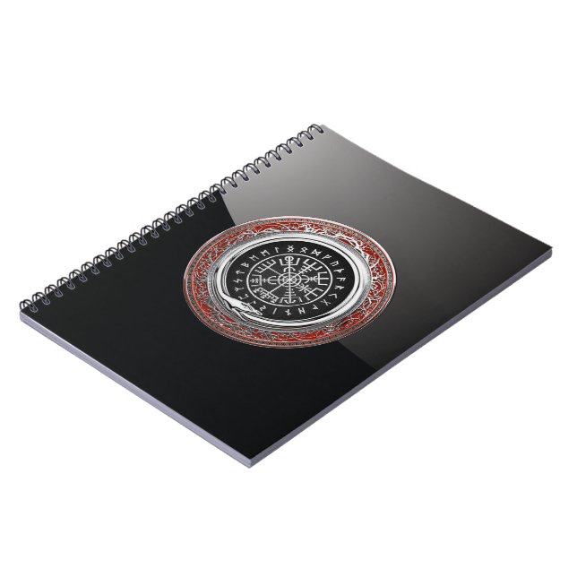 Cuaderno [100] Vegvisir - Viking Silver Magic Runic Compass (Lado Izquierdo)