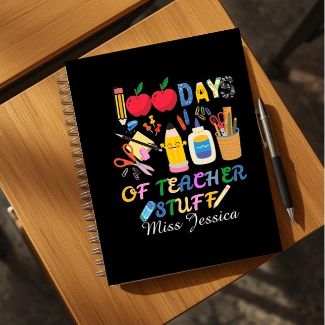 Cuaderno 100th days of teacher stuff, 100th days at school  (Subido por el creador)