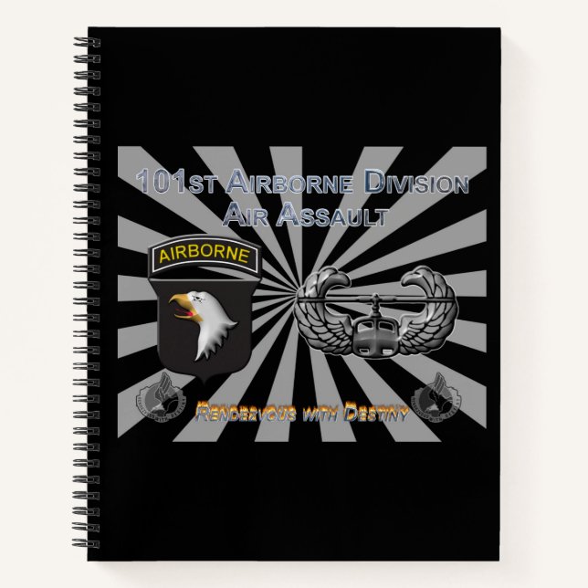 Cuaderno 101ª División Aérea (Anverso)
