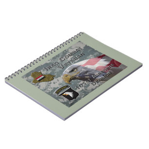 Cuaderno 101.ª Veterana de Combate Iraquí
