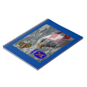 Cuaderno 10.ª Montaña Div Iraq Combat Veteran