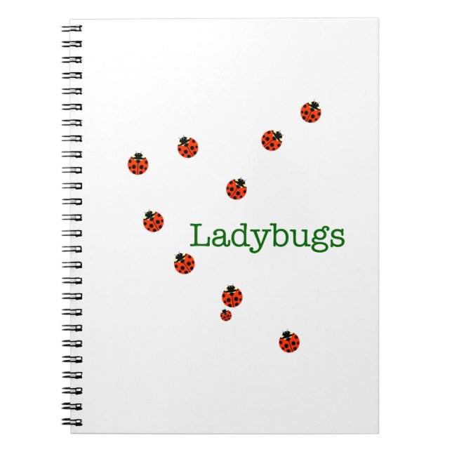 Cuaderno 10 ladybugs (Frente)