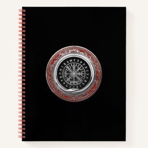 Cuaderno [110] Vegvisir - Viking Silver Magic Runic Compass