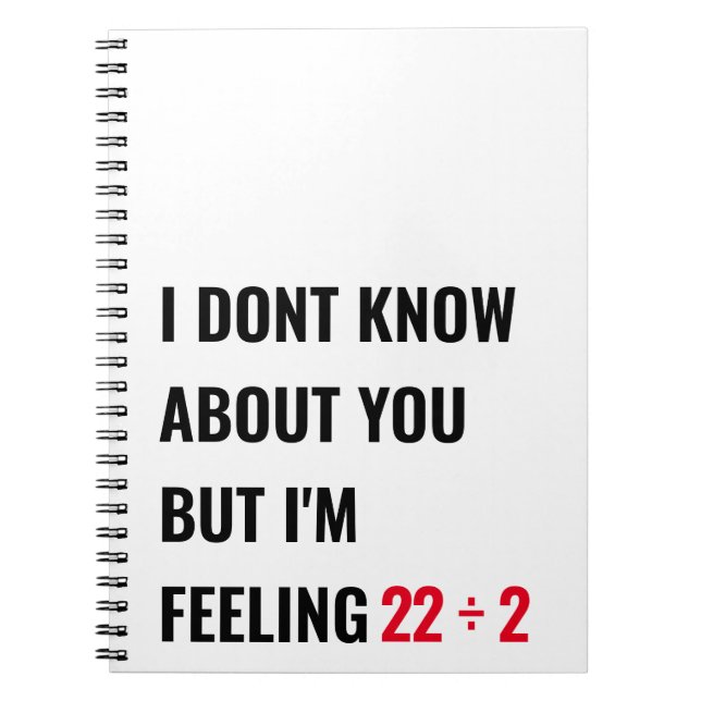 Cuaderno 11.º regalo de cumpleaños 22 notas para Chicas ins (Frente)