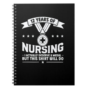 Cuaderno 12 Años de Enfermería Merecen una Medalla Enfermer