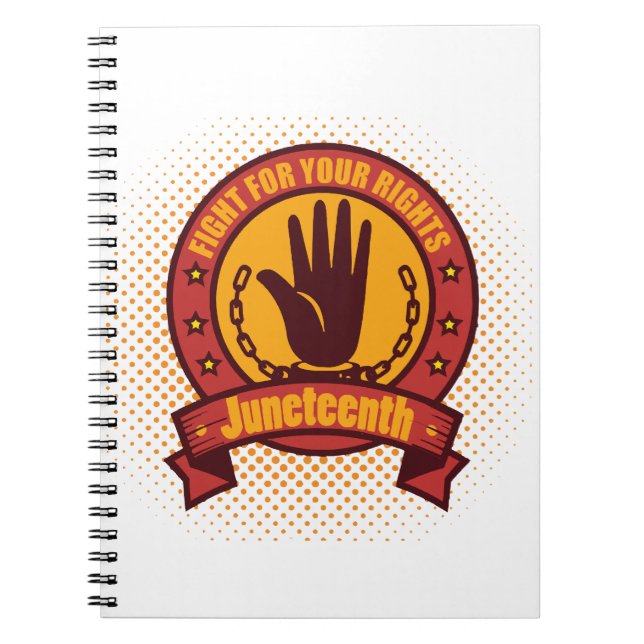 Cuaderno 12 de junio lucha por sus derechos (Frente)