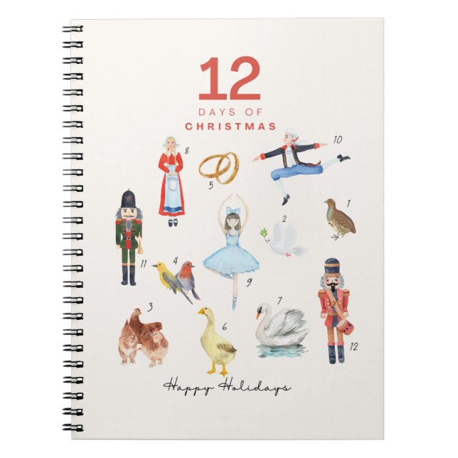 CUADERNO 12 DÍAS DE NAVIDADES (Frente)