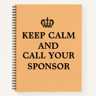 Cuaderno 12 pasos Recuperación Sobriedad AA Journal Noteboo