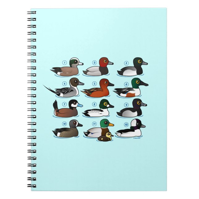 Cuaderno 12 patos (Frente)