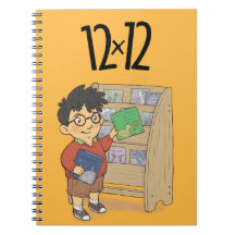 12 x 12 Shelf Boy Espiral portátil Amarillo