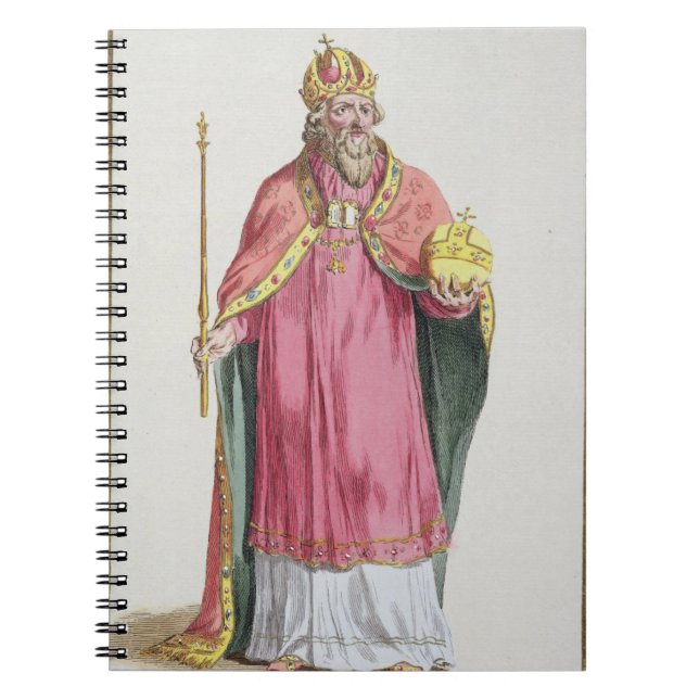 Cuaderno 1368-1437) emperadores romanos santos de Sigismund (Frente)