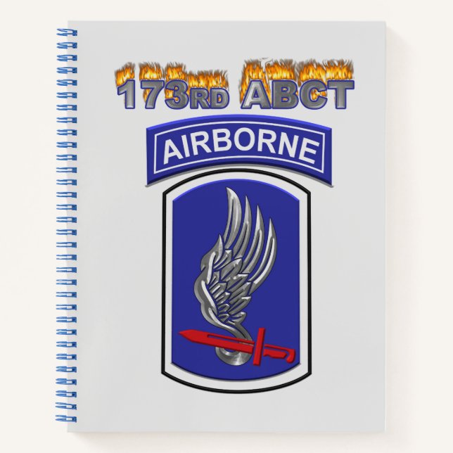 Cuaderno 173.ª Brigada de Combate Aerotransportada (Anverso)