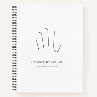 Cuaderno 1776 La Mano Invisible Minimalista