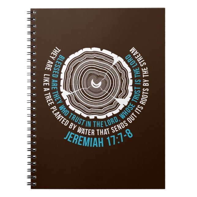 Cuaderno 17:7 de Jeremiah - 8 anillos de árbol (Frente)