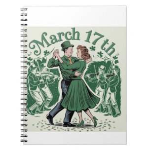 Cuaderno 17 de marzo san Patricio. Festival Irlandés
