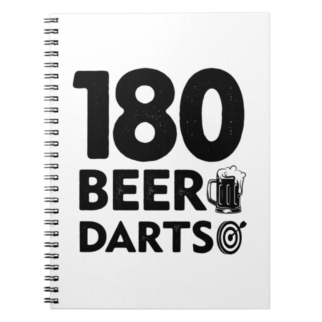 Cuaderno 180 Days Beer And Darts (Frente)
