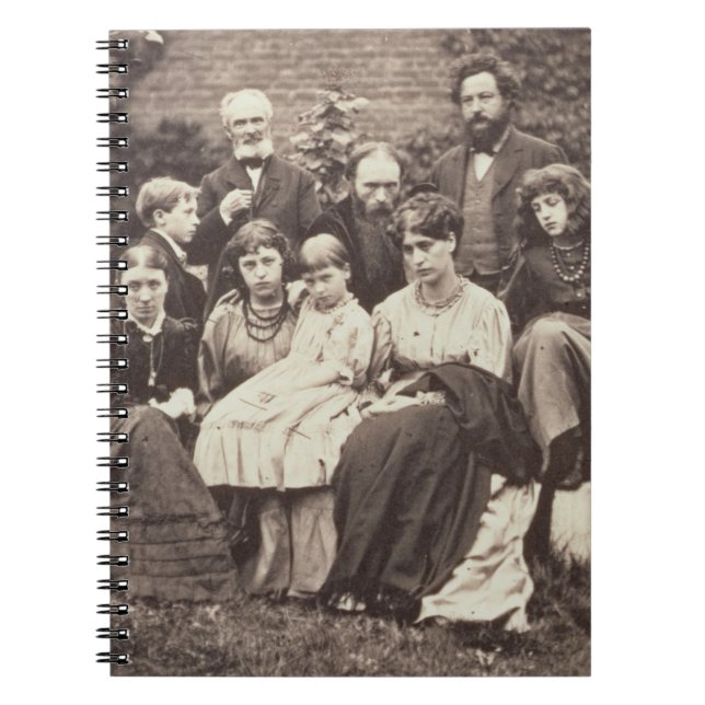 Cuaderno 1834-96) sires Edward Burne-Jones (1 de William (Frente)
