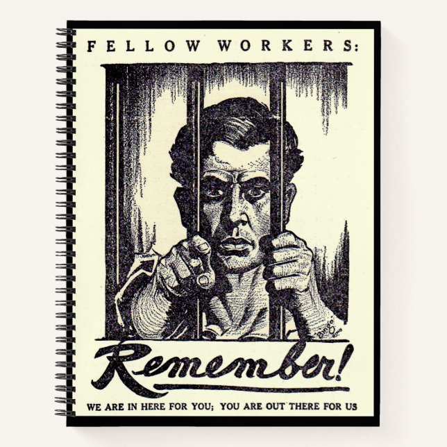 Cuaderno 1917 ¡Compañeros Trabajadores Recuerden! (Anverso)