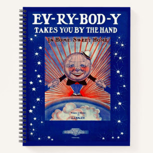 Cuaderno 1919 Ev-Ry-Bod-Y te lleva por la música de hojas a