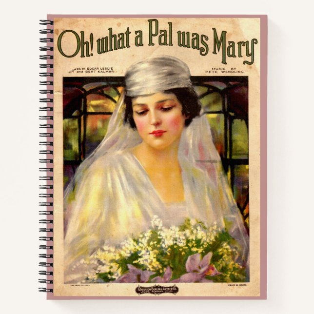 Cuaderno 1919 Oh! Lo que el Pal fue la hoja de canciones de (Anverso)
