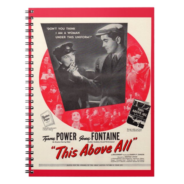 Cuaderno 1942 Este Sobre Todo poster De Películas (Frente)