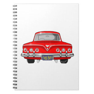 Cuaderno 1961 rojo Chevrolet