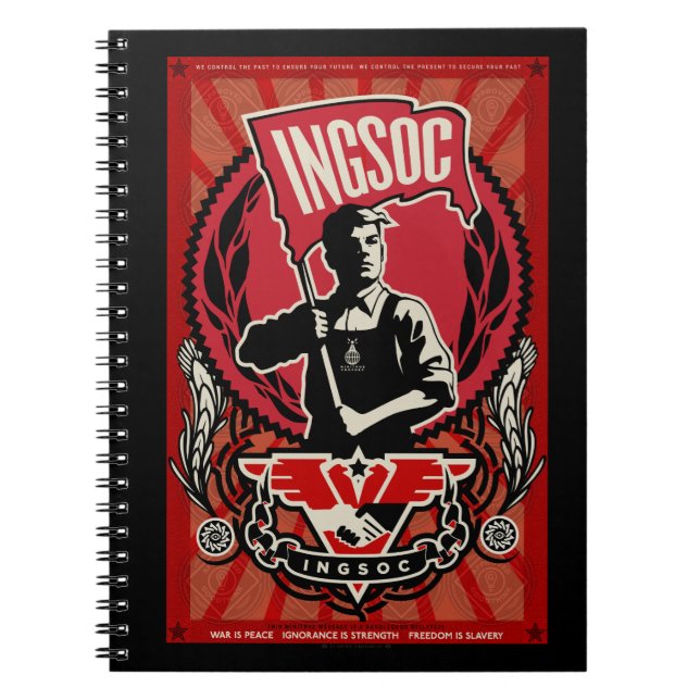 Cuaderno 1984 de INGSOC (Frente)
