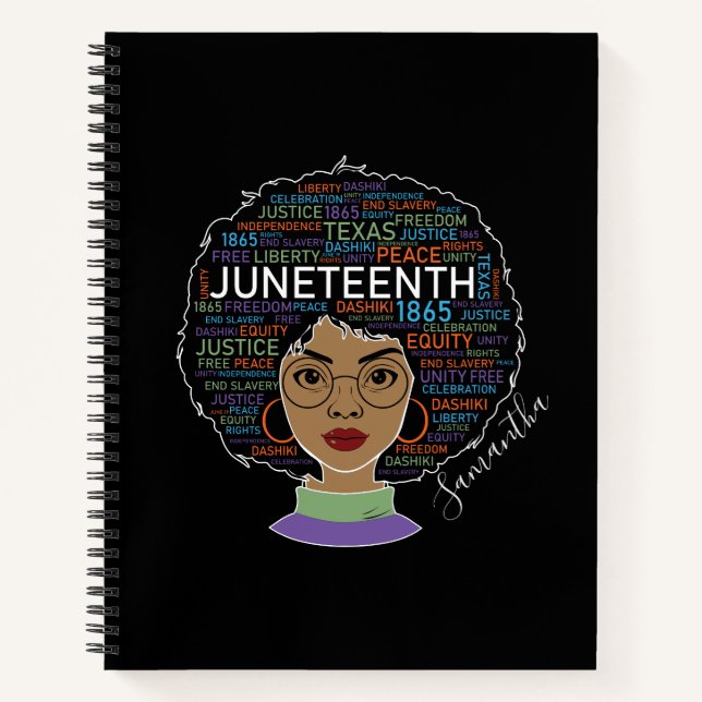 Cuaderno 19 de junio | Mujer negra | Derechos de los negros (Anverso)
