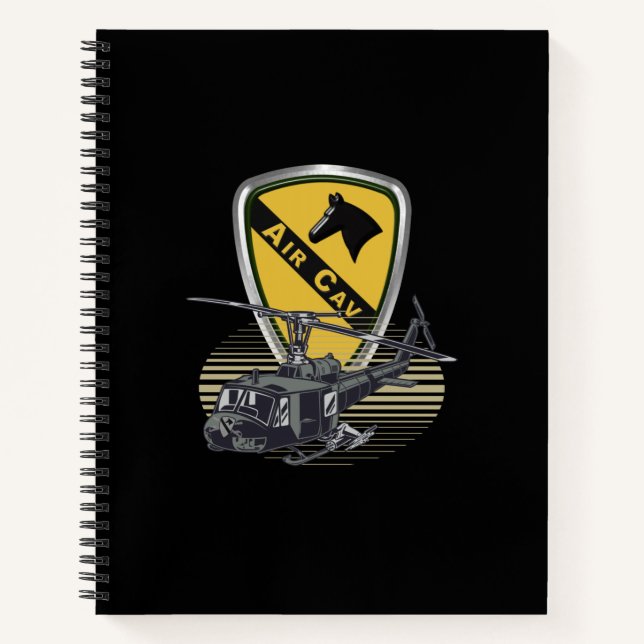 Cuaderno 1.ª División de Caballería AIR CAV (Anverso)
