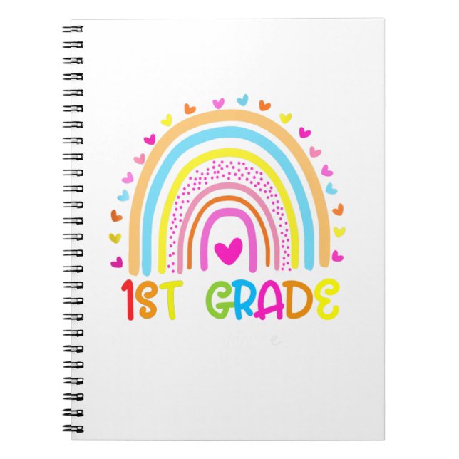 Cuaderno 1.ᵉʳ Arcoiris De Grado Donde Empieza La Aventura (Frente)