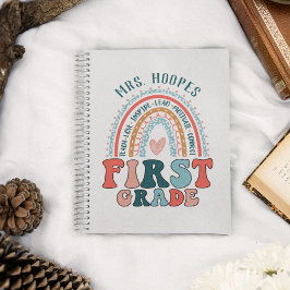 Cuaderno 1.ᵉʳ Grado de Maestros Regalo de arcoiris encubier