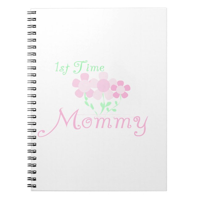 Cuaderno 1.ᵉʳ Regalo de flores rosas mami (Frente)